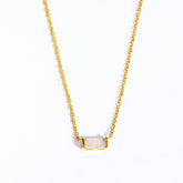 Vintage Artistic Birthstone Necklace_Cwmm5544