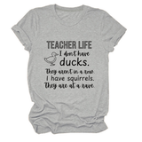 Womens Teacher Life I Dont Funny Tee_Cwttsl0487