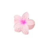 CANDY COLOR PLUMERIA HAIR CLAW SWEET FLORAL CLIP_CWMM4985