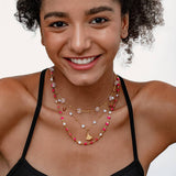 GEOMETRIC JEWELRY CHAIN SIMPLE NECKLACE_CWMM3671