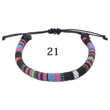BOHEMIAN ETHNIC STYLE COLORFUL HANDWOVEN BRACELET_CWMM0538