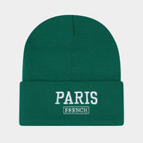 KOREAN STYLE EMBROIDERED LETTER KNITTED HAT_CWAH2120