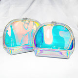 Waterproof Color Transparent Shell Cosmetic Bag_Cwab1103