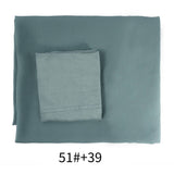 Two-Piece Chiffon Shawl And Headscarf_Cwasc2424