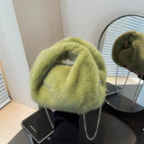 CUTE PLUSH FUR BAG WOMEN HANDBAG CROSSBODY_CUAB00541