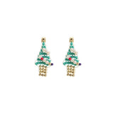 CHRISTMAS COLLECTION NATURAL PEARL EARRINGS_CWAJE3821