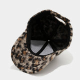 Women¡¯S Leopard Print Baseball Cap Retro Duckbill_Cwah04725