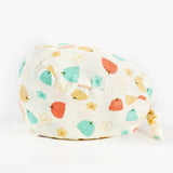 CHERRY BEAR PRINTED NURSE CAP PURE COTTON HAT_CWAH3324