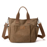 RETRO CANVAS BAG MESSENGER BAG TOTE BAG_CWAB1282