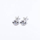 Womens Cowboy Boots Hat Horseshoe Stud Earrings_Cwaje5075