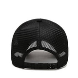 SUMMER MESH HAT EMBROIDERED BASEBALL CAP_CWAH0947