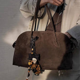 Suede Tote B Vintage Shoulder Crossbody Bag_Cwab4109