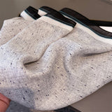 Fresh Herringbone Textured Satin Scarf_Cwasc03314