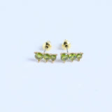 DECEMBER BIRTHSTONE STUD EARRINGS VINTAGE GIFT_CWAJE5111