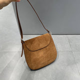 RETRO NICHE DEERSKIN BAG SHOULDER MESSENGER BAG_CWAB4112