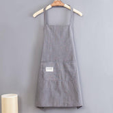 STRIPES THIN APRON WITH POCKETS BULK_CWMM2029