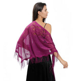 LACE SHAWL LACE TRIANGLE SCARF SHAWL_CWASC1076