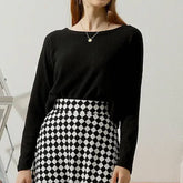 Solid Round Neck T Shirt_Cwttl1445