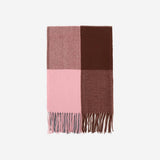 PLAID THICK SCARF UNISEX WINTER WARM SHAWL_CWASC1101