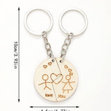 CREATIVE PENDANT WOODEN KEYCHAIN_CWMM0568