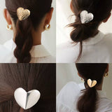 SWEETHEART METALLIC ELASTIC HAIR TIE_CWAHA6230