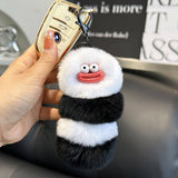 Ugly And Cute Caterpillar Bag Pendant Car Keychain_Cwmm2481