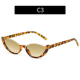 NEW HALF FRAME CAT EYE STREET STYLE SUNGLASSES_CWASG0386