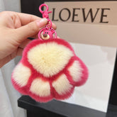 STRAWBERRY BEAR PAW BACKPACK PENDANT KEYCHAIN_CWMM2520