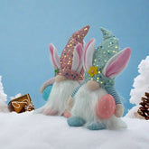 EASTER DECORATION WITH LIGHT SEQUIN HAT DOLL DOLL_CWMM3475