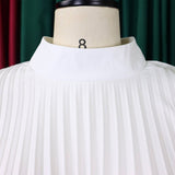 FASHION LOOSE CAPE BAT SLEEVE PLUS SIZE DRESS_CWDMD3703