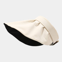 Womens Shell Visor Hat -Dual-Sided Summer Sun Hat_Cwah3305