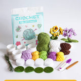 NEW DAISY POTTED HANDMADE DIY MATERIAL PACKAGE_CWMM0837