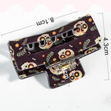 HALLOWEEN SPIDERWEB HAIR CLAW GHOST PUMPKIN CLIP_CWAHA1447