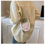 CUTE CASUAL MINI STRAWBERRY CROSSBODY BAG_CWAB2402