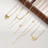 NICHE DESIGN TITANIUM STEEL NON FADING NECKLACE_CWMM3576