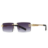 MODERN RETRO SQUARE FRAME NARROW SUNGLASSES_CWASG0435