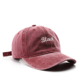 Washed Embroidered Baseball Cap For Outdoor Cwah1290