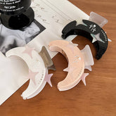 STAR MOON RHINESTONE HAIR CLAW ACETATE CLIP_CWAHA5821