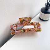Retro And High-End Acetate Leopard Hair Clippers