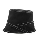 OUTDOOR LEISURE SOLID COLOR SUNSHADE FISHERMAN HAT_CWAH2177