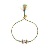 LITERARY STAR TAROT PENDANT COLORED BRACELET_CWMM5524