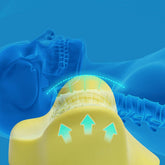 SLOW REBOUND MEMORY FOAM NECK PILLOW COTTON COVER_CWMM8097