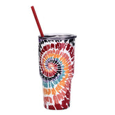 NEW TIE DYE LARGE CAPACITY THERMAL WATER CUP_CWMM0989