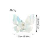 Double-Layer Butterfly Color-Changing Grab Clip