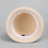 FRENCH RETRO CURLED BRIM FASHIONABLE BUCKET HAT_CWAH1787