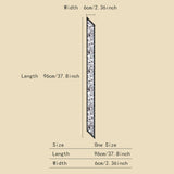 FLORAL LETTER SCARF FOR HAIR OR GIFT_CWASC0066