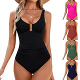 SLIM WOMENS ONE PIECE SWIMSUIT BIKINI_CWMW0616