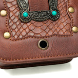 RETRO ROCK GOTHIC STEAMPUNK SHOULDER BAG PURSE_CWAB0634