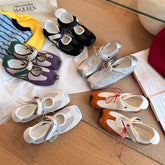 SHEEPSKIN LACE UP SPORTY MARY JANE SHOES_CWSHF0111