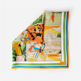 Uv Protection Scarf Lightweight Satin Square_Cwasc0657